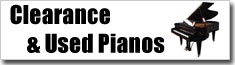 Clearance & Used Pianos