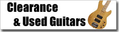 Clearance & Used Guitars