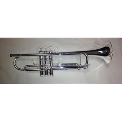 Melhart MTR80S37R Silver Trumpet w/Bell Wire