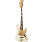 Squier 40th Anniversary Gold Edition Jazz Bass - Olympic White