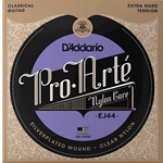 D'Addario EJ44 Pro-Arte Silver-Plated Classical Guitar Strings - Extra Hard Tension