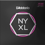 D'Addario NYXL45100 Nickel Wound Bass Guitar Strings - .045-.100 Regular Light, Long Scale