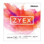 D'Addario Zyex Composite Violin String Set 4/4 Med #DZ310A44M