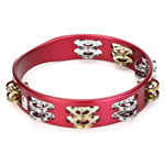 Toca Percussion ColorSound Tambourine - 10 inches,Red