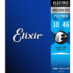 Elixir Strings 12050 Polyweb Electric Guitar Strings - .010-.046 Light
