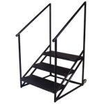 3 Step Stairs for 24" or 32" Height Risers