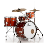 Pearl Roadshow RS584C/C 4-piece Complete Drum Set with Cymbals - Burnt Orange