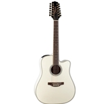 Takamine GD-37CE PW 12-string Acoustic-electric Guitar - Pearl White