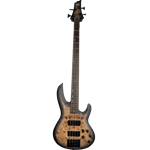 ESP LTD B-4 Ebony Bass Guitar - Charcoal Burst Satin