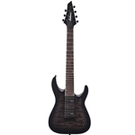 Jackson JS Series Dinky Arch Top JS22Q-7 DKA HT Electric Guitar - Transparent Black Burst