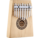 Meinl KL1009H Sound Hole Kalimba 10 Note-Maple