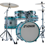 Sonor AQ2 Maple Studio Kit 5pc Shell Pack - Aqua Silver Burst