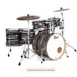Pearl Decade Maple 7-piece Shell Pack - Black Satin Marble