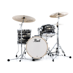 Pearl Decade Maple 4-piece Shell Pack - Black Satin Marble
