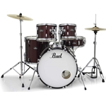 Pearl Roadshow RS525SC/C 5-piece Complete Drum Set with Cymbals - Wine Red