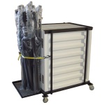 Acoustic Shell Cart for 5 Units