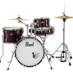 Pearl Roadshow RS584C/C 4-piece Complete Drum Set with Cymbals - Wine Red