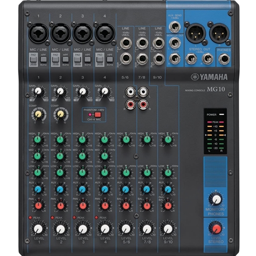 YAMAHA MG12XU 12チャンネル MG12XU 12-Channel Mixer with USB and Effects - Yamaha USA