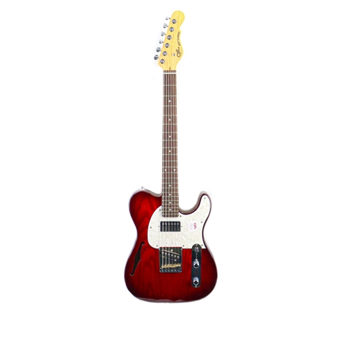 Melhart Music Center - G&L Tribute ASAT Classic Bluesboy Semi-hollow  Electric Guitar - Redburst