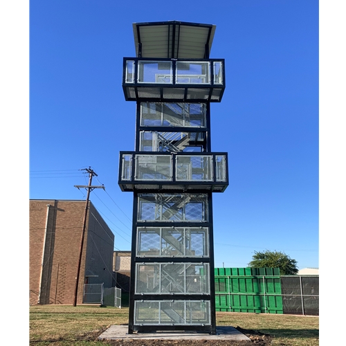 Melhart Music Center Melhart MEDBT1628 Two Level Stairwell Director Tower