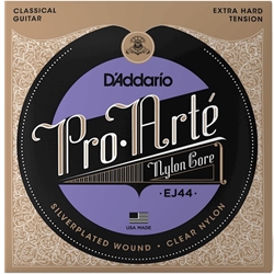 D'Addario EJ44 Pro-Arte Silver-Plated Classical Guitar Strings - Extra Hard Tension