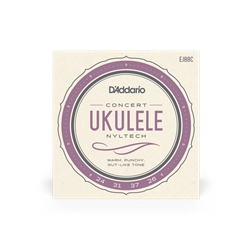 D'Addario EJ88C Nyltech Natural Nylon Concert Ukulele Strings