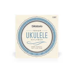 D'Addario EJ88T Nyltech Natural Nylon Tenor Ukulele Strings