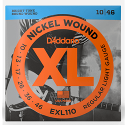 D'Addario EXL110 XL Nickel Wound Electric Guitar Strings