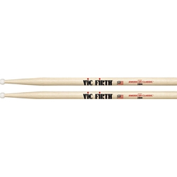 Vic Firth American Classic Drumsticks - 2B - Nylon Tip