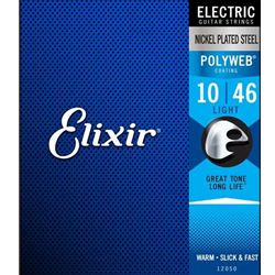 Elixir Strings 12050 Polyweb Electric Guitar Strings - .010-.046 Light