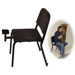 Adjustable Tuba Rest for Posture Chair