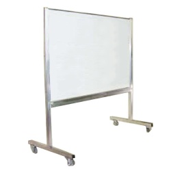 Portable White Board w/ Aluminum Frame 6' x 4'