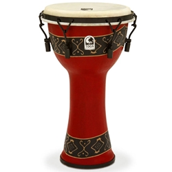 Toca Percussion Freestyle Mechanically Tuned Djembe - Bali Red