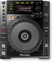 Pioneer CDJ-850 K Black MP3 CD Midi Player with Rekordbox
