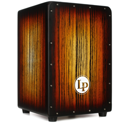 Latin Percussion LP Aspire Accents Cajon - Sunburst Streak Finish