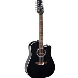 Takamine GD-38CE 12-string Acoustic-electric Guitar - Black