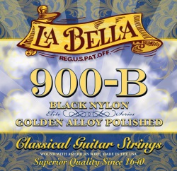 La Bella  LB900B Black Nylon Classical Guitar Strings