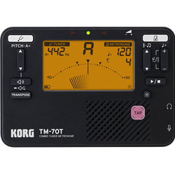 Korg TM-70 Tuner and Metronome - Black