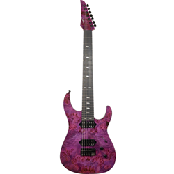 Legator Ninja 7 String Super Shred Guitar - Magenta Burl