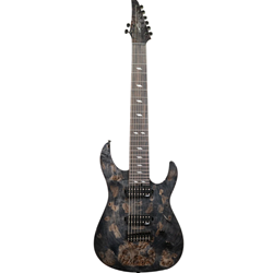 Legator Ninja 8 String Super Shred Guitar - Black Burl