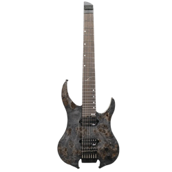 Legator Ghost 7 String Super Shred Guitar -Black