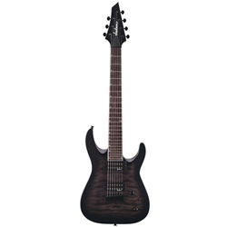 Jackson JS Series Dinky Arch Top JS22Q-7 DKA HT Electric Guitar - Transparent Black Burst