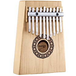 Meinl KL1009H Sound Hole Kalimba 10 Note-Maple