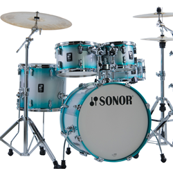 Sonor AQ2 Maple Studio Kit 5pc Shell Pack - Aqua Silver Burst