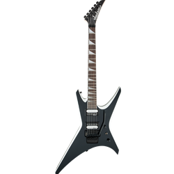 Jackson JS32 Warrior - Black with White Bevels